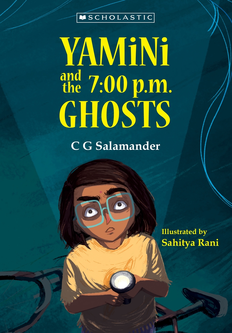 Artwork from 'Yamini and the 7 PM Ghosts' book.